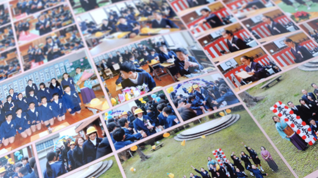学校写真撮影 卒業アルバム作製なら香川県三豊市のフォトスタジオ キング写真館へ フォトウェディング 成人式 家族写真 香川県キング写真館