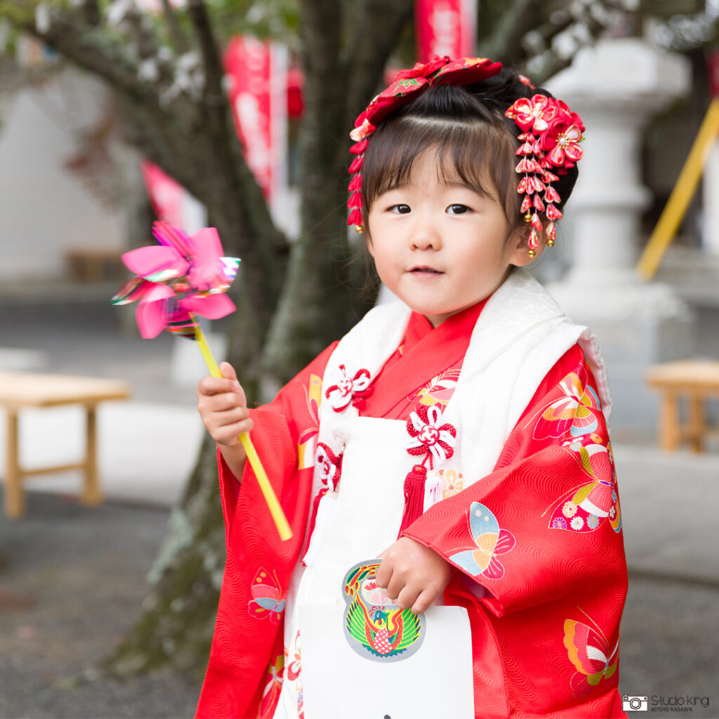 七五三撮影は香川県三豊市のキング写真館へ