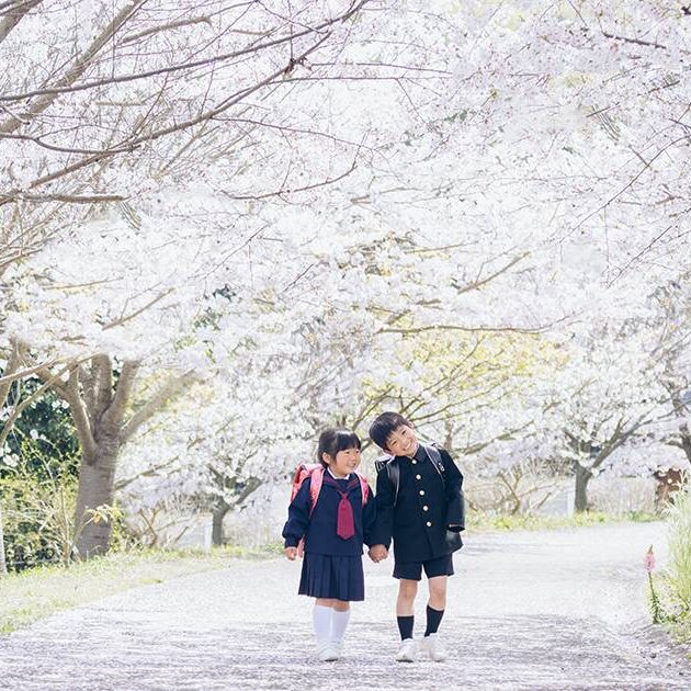 入学記念写真は香川県三豊市のキング写真館